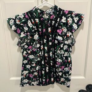 Veronica Beard Floral Top